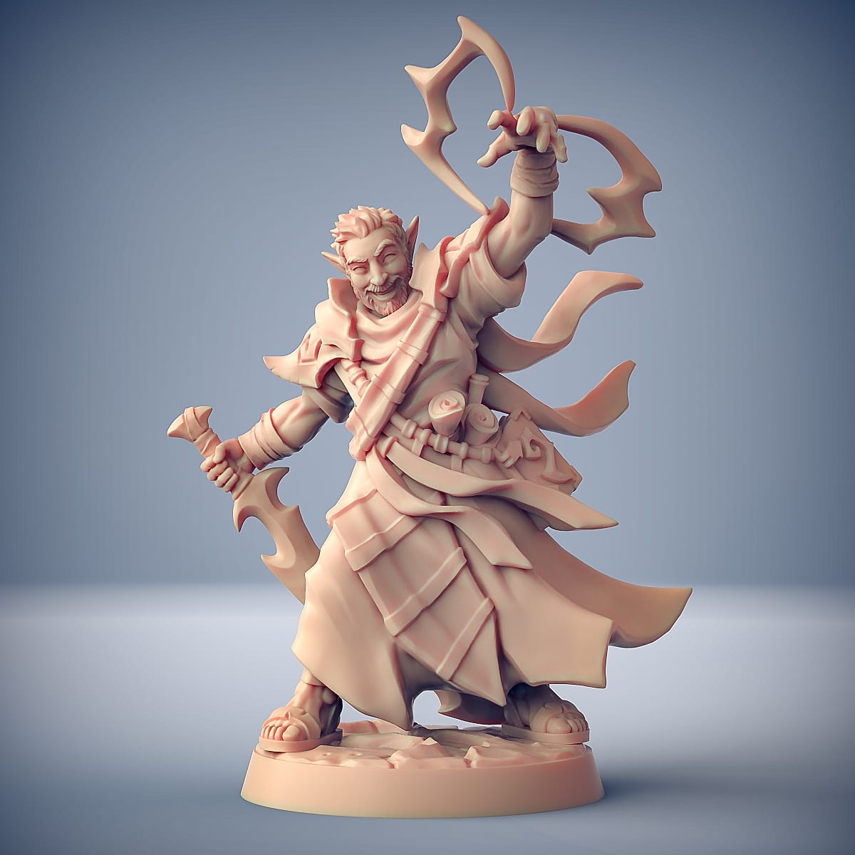 3D Printed Artisan Guild Danny Folly the Guide The Eye of Tialevor Heroes Set Welcome Box 28mm 32mm