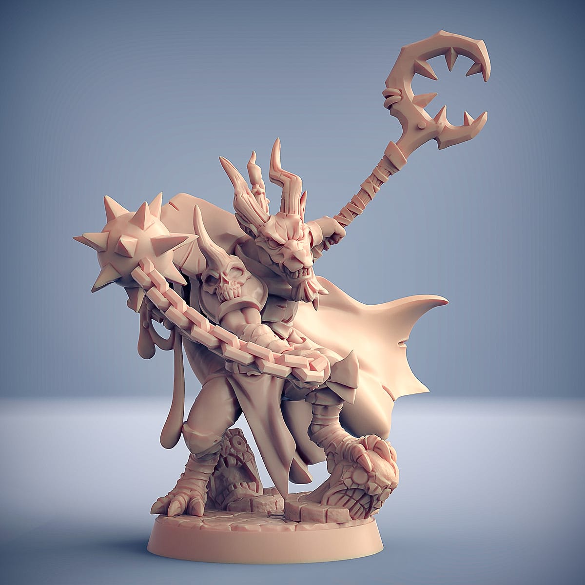 3D Printed Artisan Guild Doggoz the Cagemaster Plague Mine Kobolds 28mm 32mm