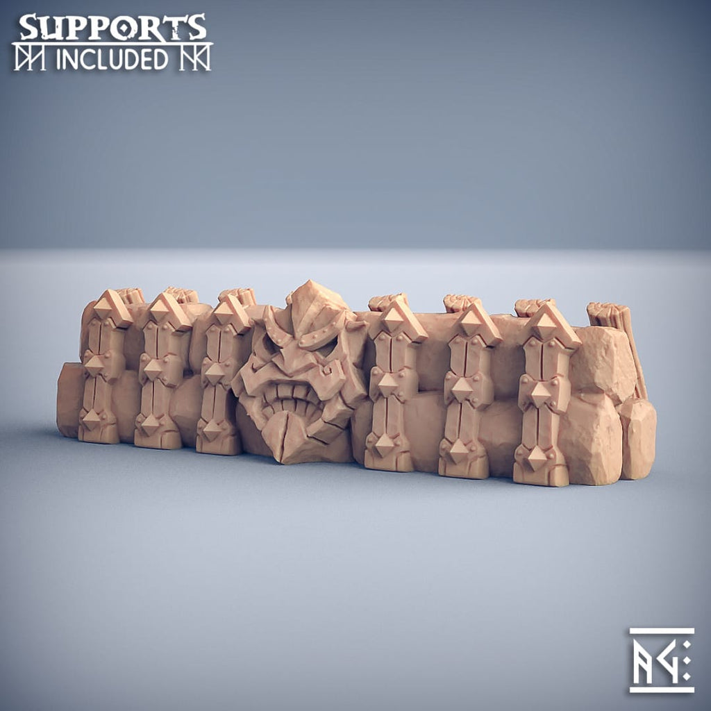3D Printed Artisan Guild Dwarven Emplacement Dwarven Oathbreakers 28mm 32mm