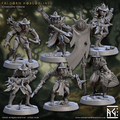 3D Printed Artisan Guild Faldorn Hobgoblins Set Faldorn Hobgoblin Set 28mm 32mm