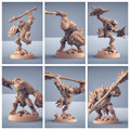 3D Printed Artisan Guild Modulars Gurunda Swamp Gurunda 28mm 32mm