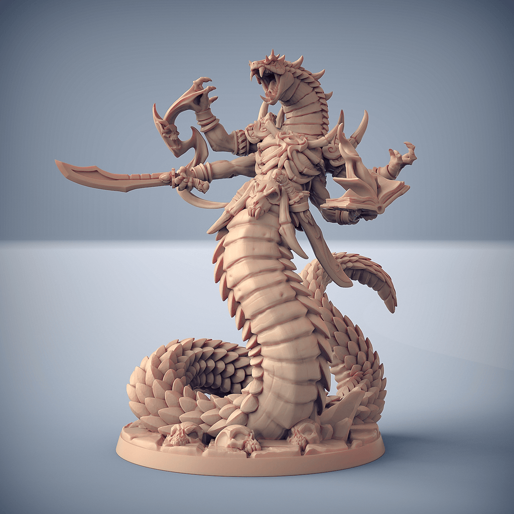 3D Printed Artisan Guild Nargskerak Darkscale Maneaters Nagarots 28mm 32mm