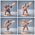 3D Printed Artisan Guild Orc Barbarian Hand+Weapons Orc Barbarians Set  28mm 32mm