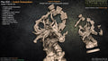 3D Printed Artisan Guild Runakk Forgemaster Dumlok Flameseekers 28mm 32mm