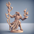 3D Printed Artisan Guild Scramax the Battlemage The Dragonguard 28mm 32mm