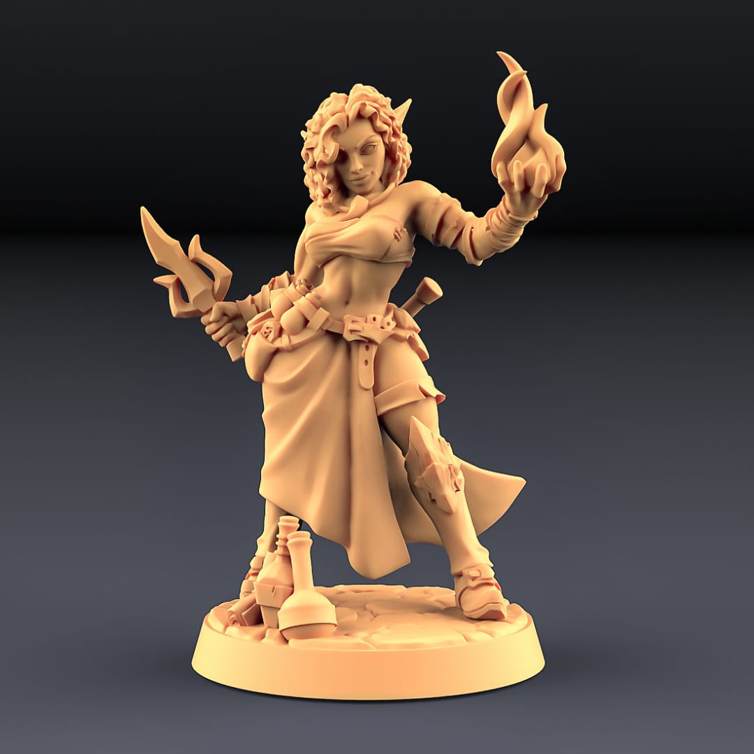 3D Printed Artisan Guild Sony Jona Dwarven Oathbreakers 28mm 32mm