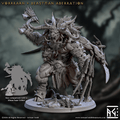3D Printed Artisan Guild Vorrkarn Beastman Aberration Rise of the Beastmen Set 28mm 32mm