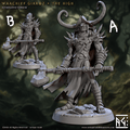 3D Printed Artisan Guild Warchief Girroz The High Faldorn Hobgoblin Set 28mm 32mm