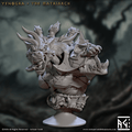 3D Printed Artisan Guild Yenogra Bust 28mm 32mm