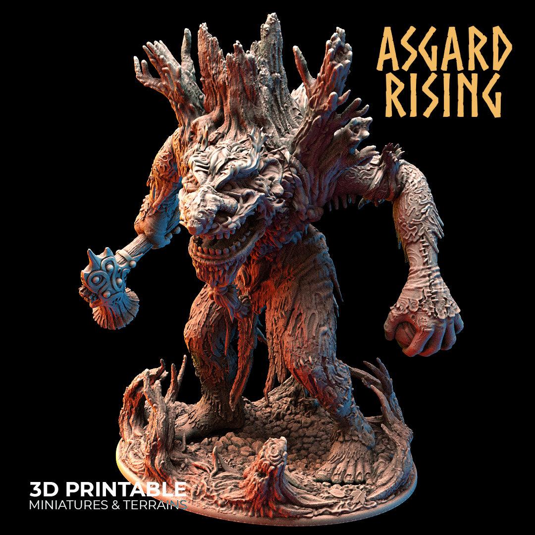 3D Printed Asgard Jontar the Mad 28 32 mm Wargaming DnD