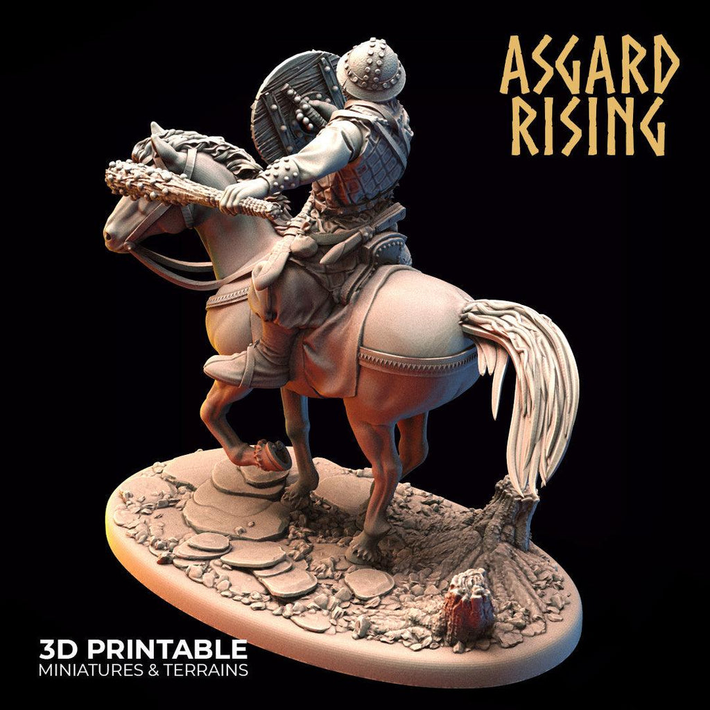 3D Printed Asgard Rising Bandit Riders Deserters Modular Warband 28mm - 32mm