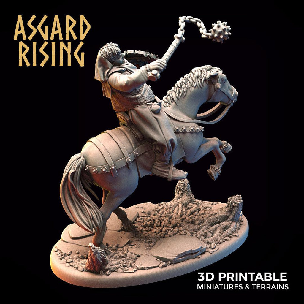 3D Printed Asgard Rising Bandit Riders Deserters Modular Warband 28mm - 32mm