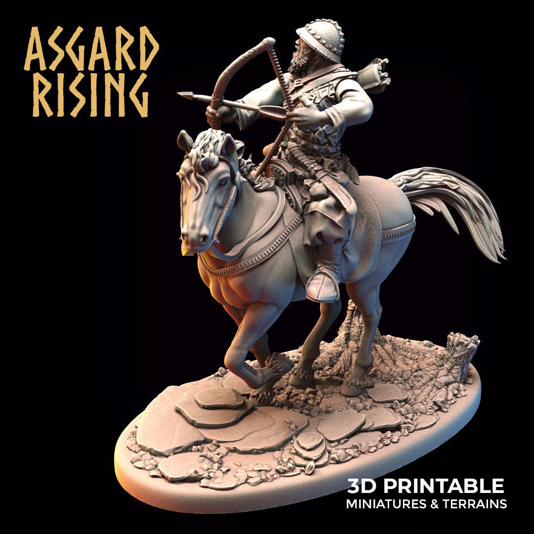 3D Printed Asgard Rising Bandit Riders Deserters Modular Warband 28mm - 32mm