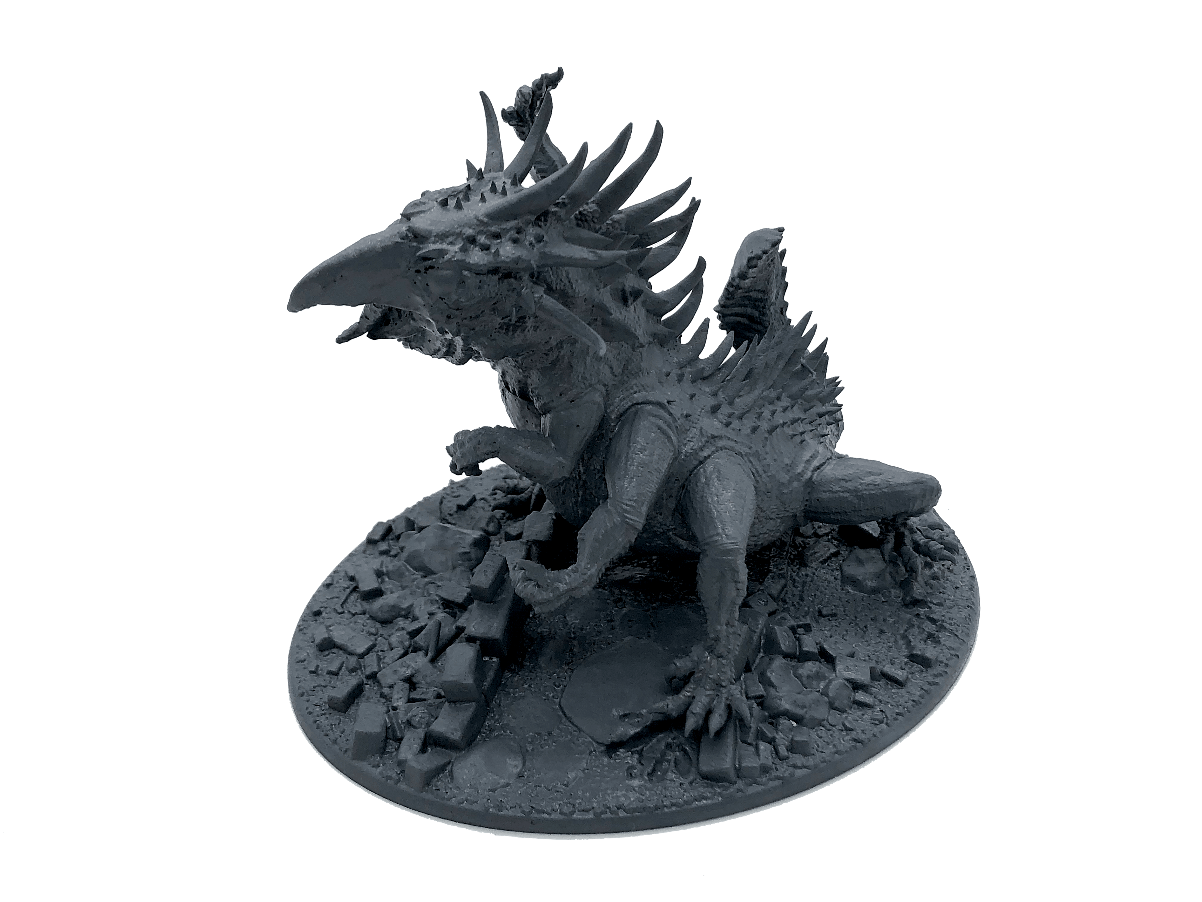 3D Printed Asgard Rising Basilisk #2 King of Serpents - 32mm D&D