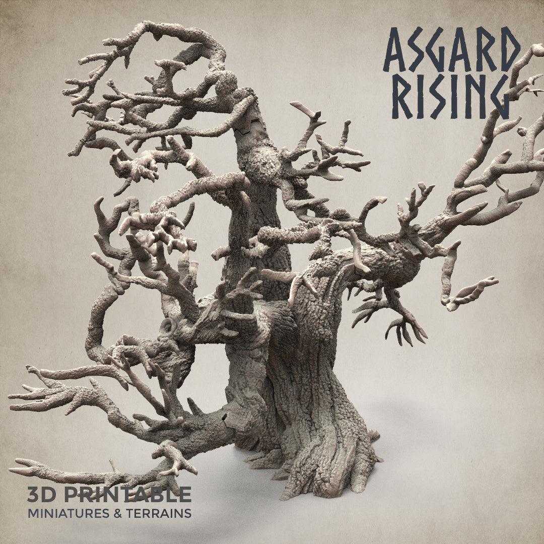3D Printed Asgard Rising Dry Spider Forest Modular Set 32mm Ragnarok D&D