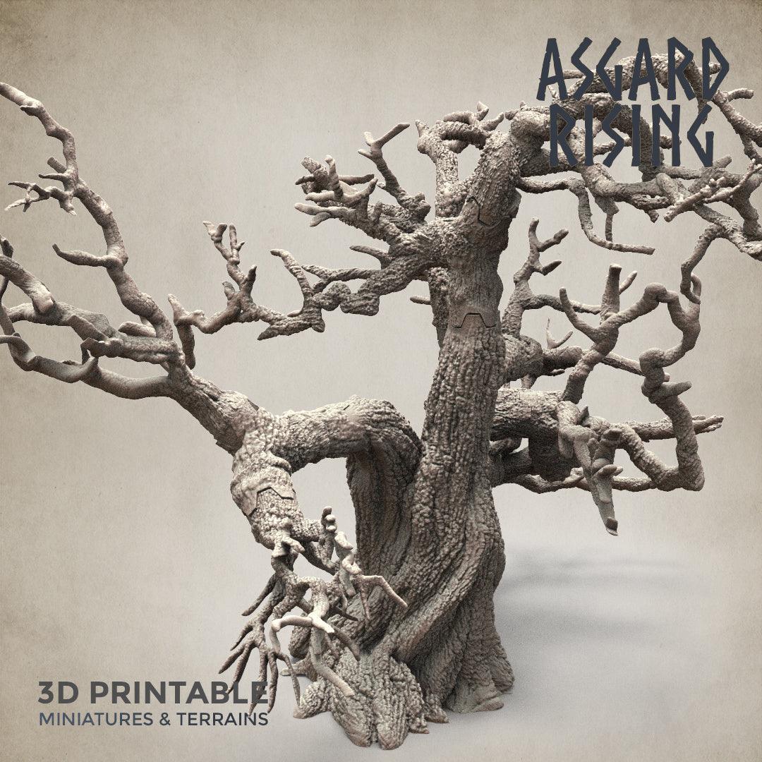 3D Printed Asgard Rising Dry Spider Forest Modular Set 32mm Ragnarok D&D