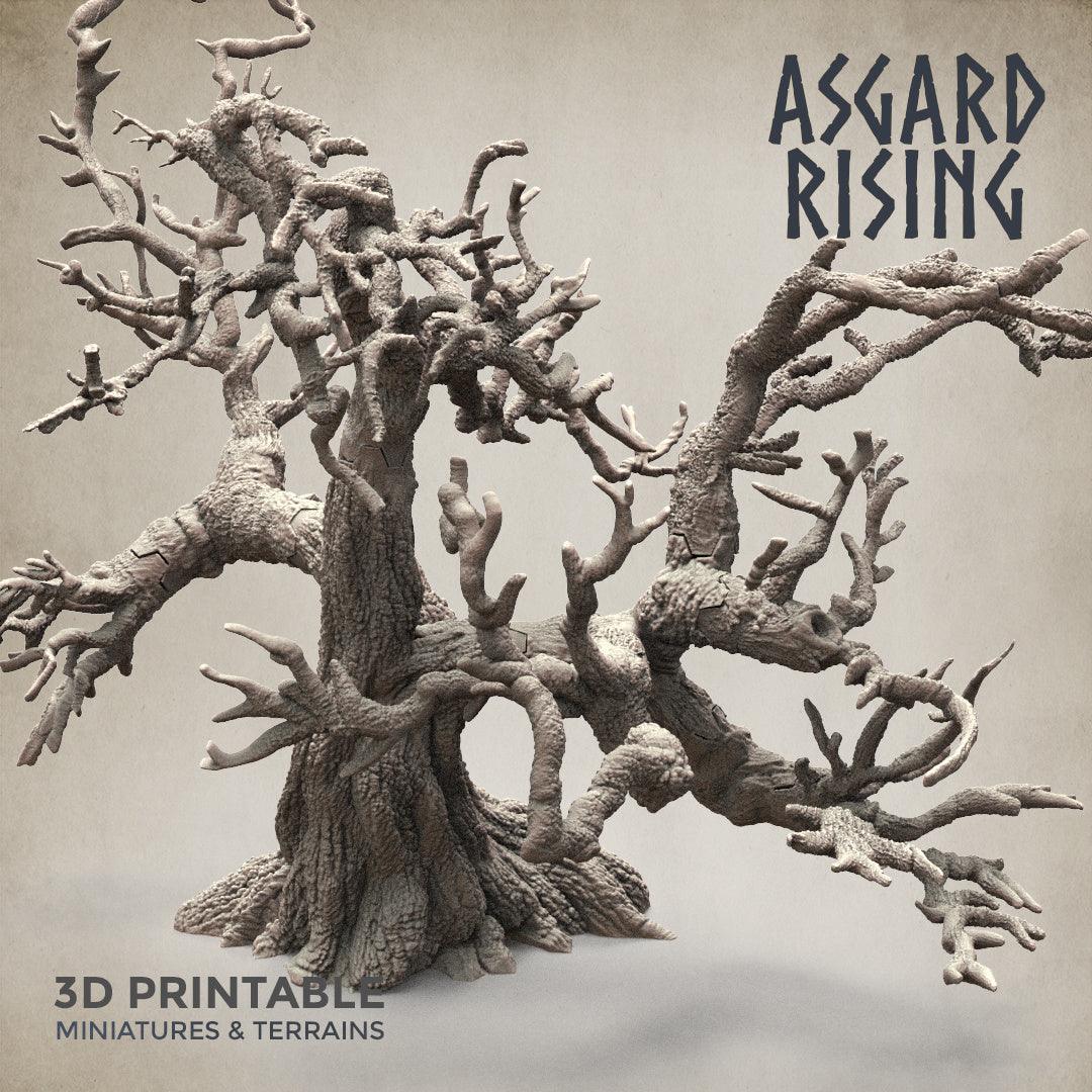 3D Printed Asgard Rising Dry Spider Forest Modular Set 32mm Ragnarok D&D