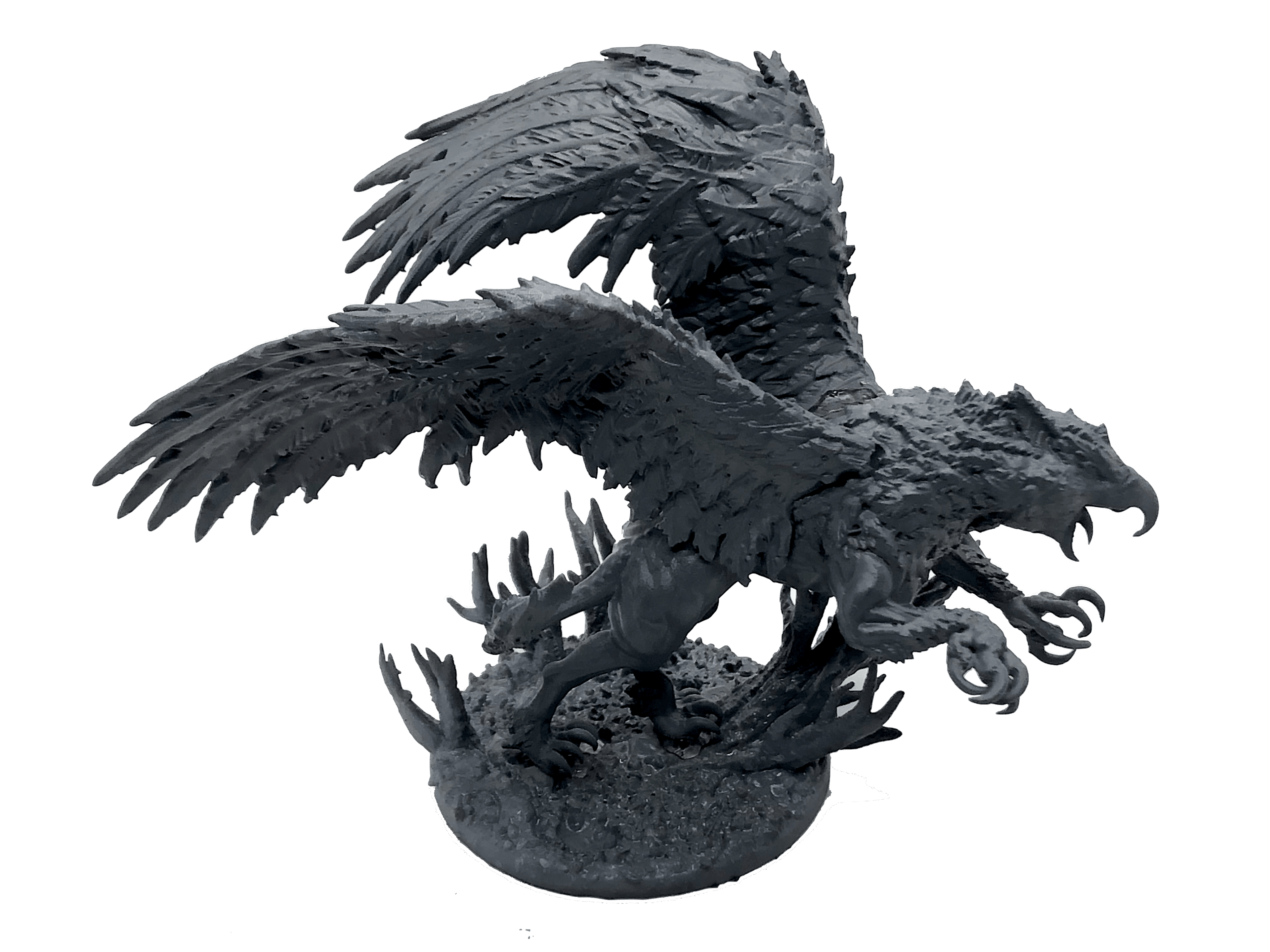 3D Printed Asgard Rising King of all Creatures Griffin Set - 32mm D&D