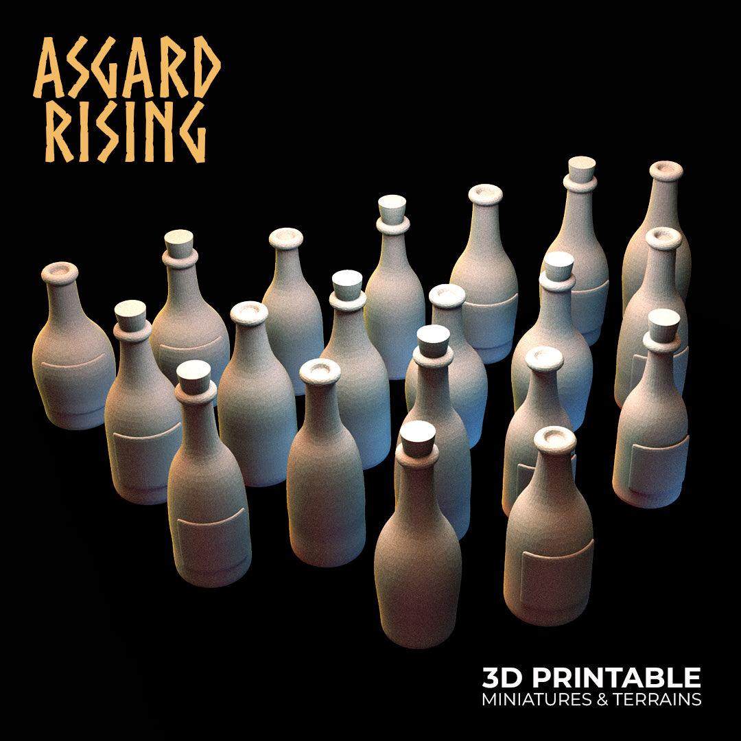 3D Printed Asgard Rising Tavern Modular Terrain Set 28mm - 32mm