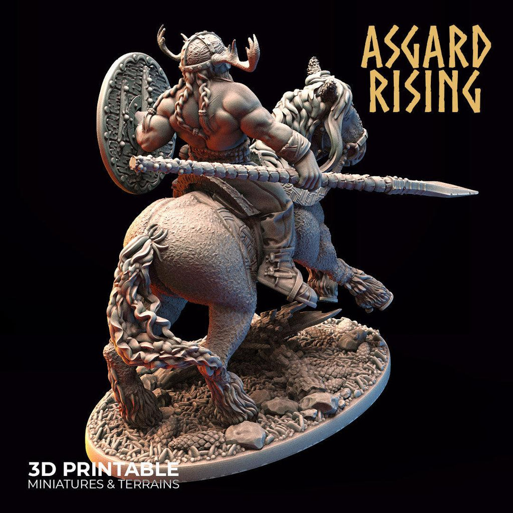 3D Printed Asgard Rising Viking Riders Modular Warband 28mm - 32mm