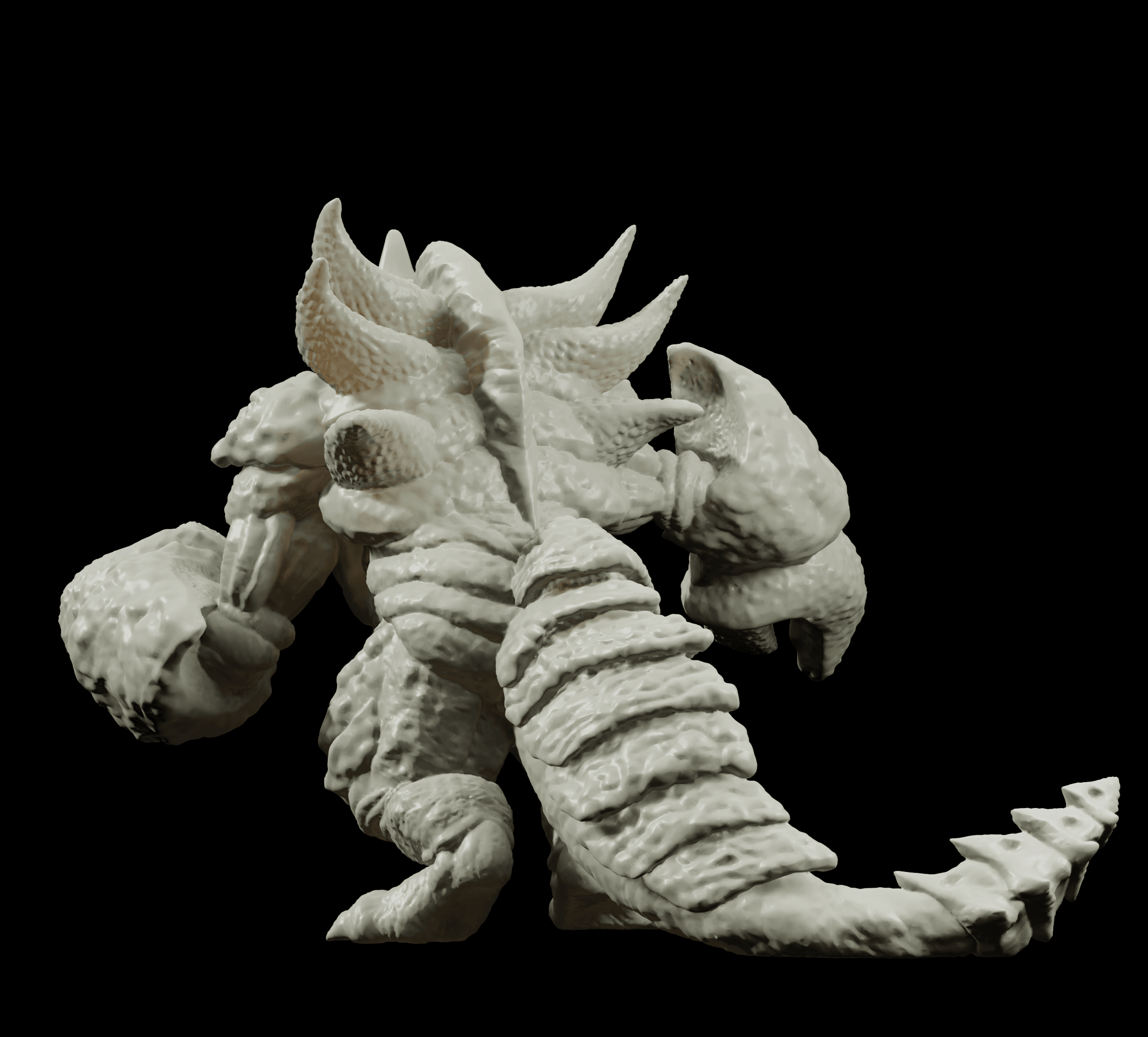 3D Printed Bestiary Vol. 4 Nafarrate - Abyszylla Aberration 32mm Ragnarok D&D