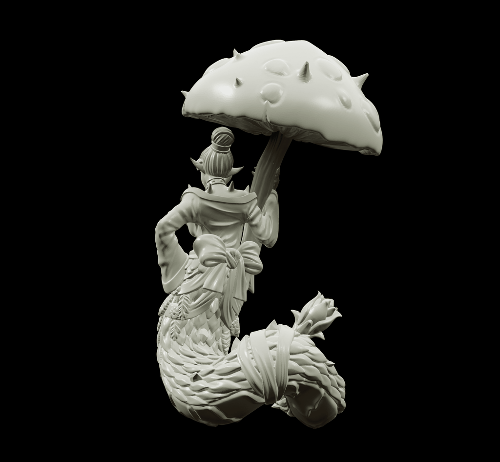 3D Printed Bestiary Vol. 4 Nafarrate - Aldoris Forest Spirit 32mm Ragnarok D&D