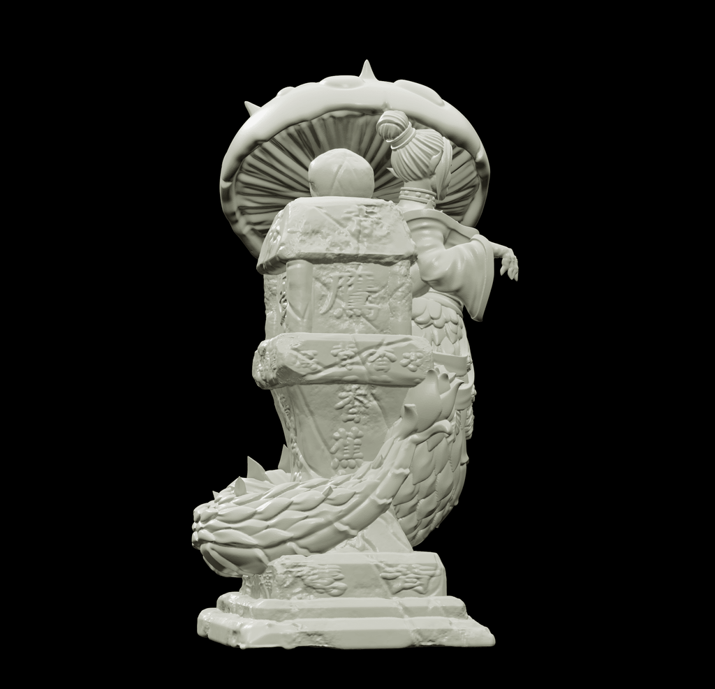 3D Printed Bestiary Vol. 4 Nafarrate - Aldoris Forest Spirit 32mm Ragnarok D&D