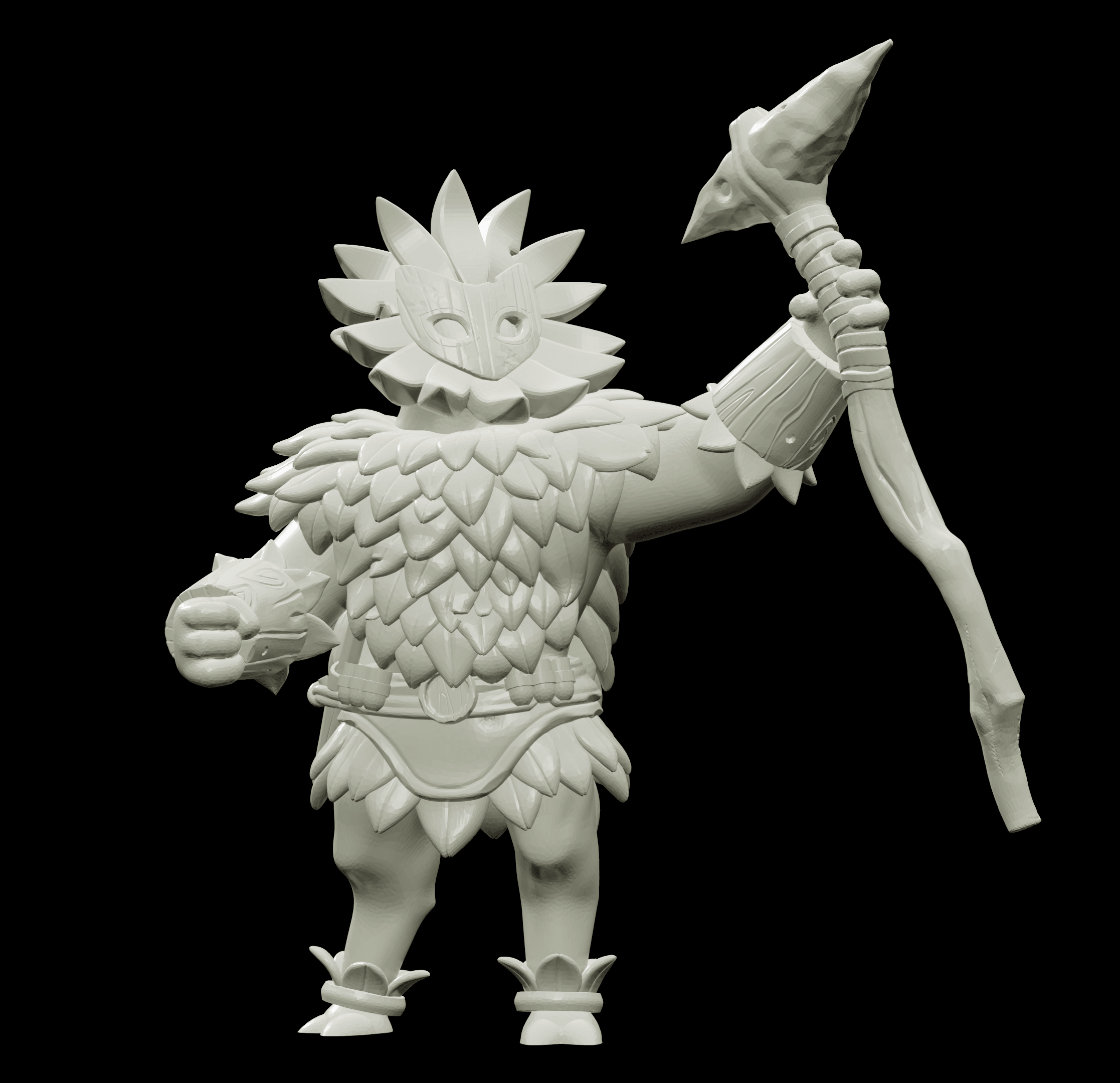 3D Printed Bestiary Vol. 4 Nafarrate - Forrest Spirit Minions 32mm Ragnarok D&D