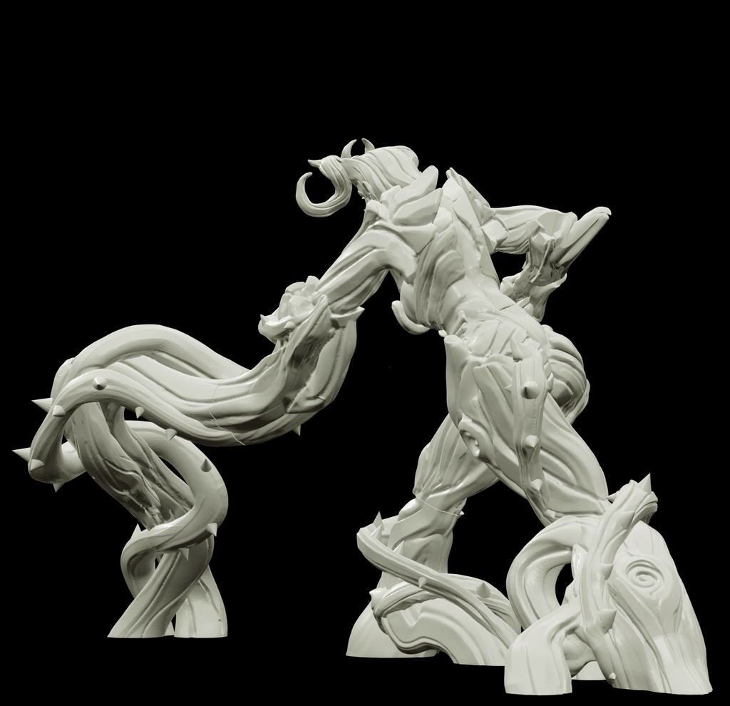 3D Printed Bestiary Vol. 4 Nafarrate - Gaia 32mm Ragnarok D&D