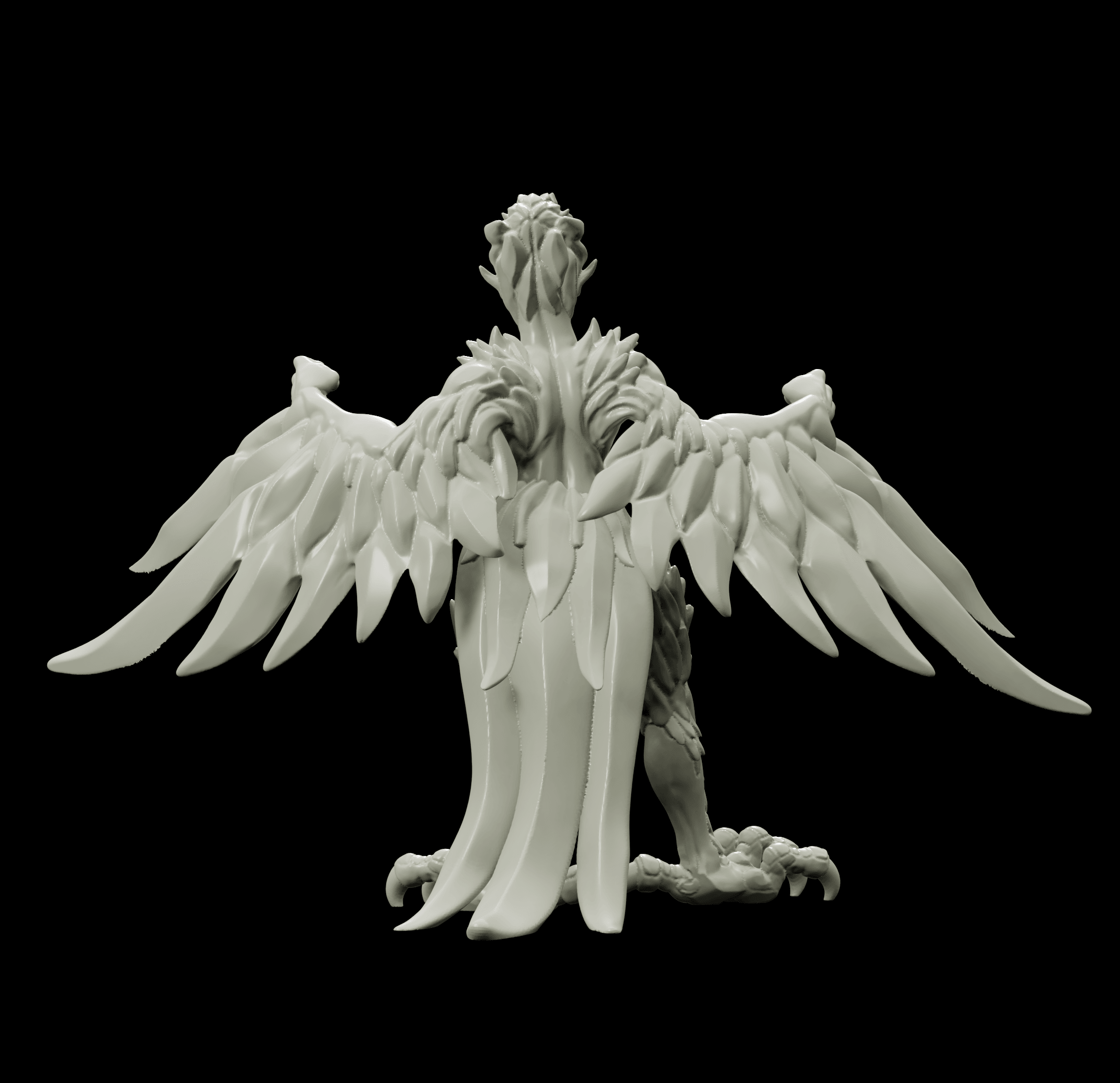 3D Printed Bestiary Vol. 4 Nafarrate - Harpy 32mm Ragnarok D&D