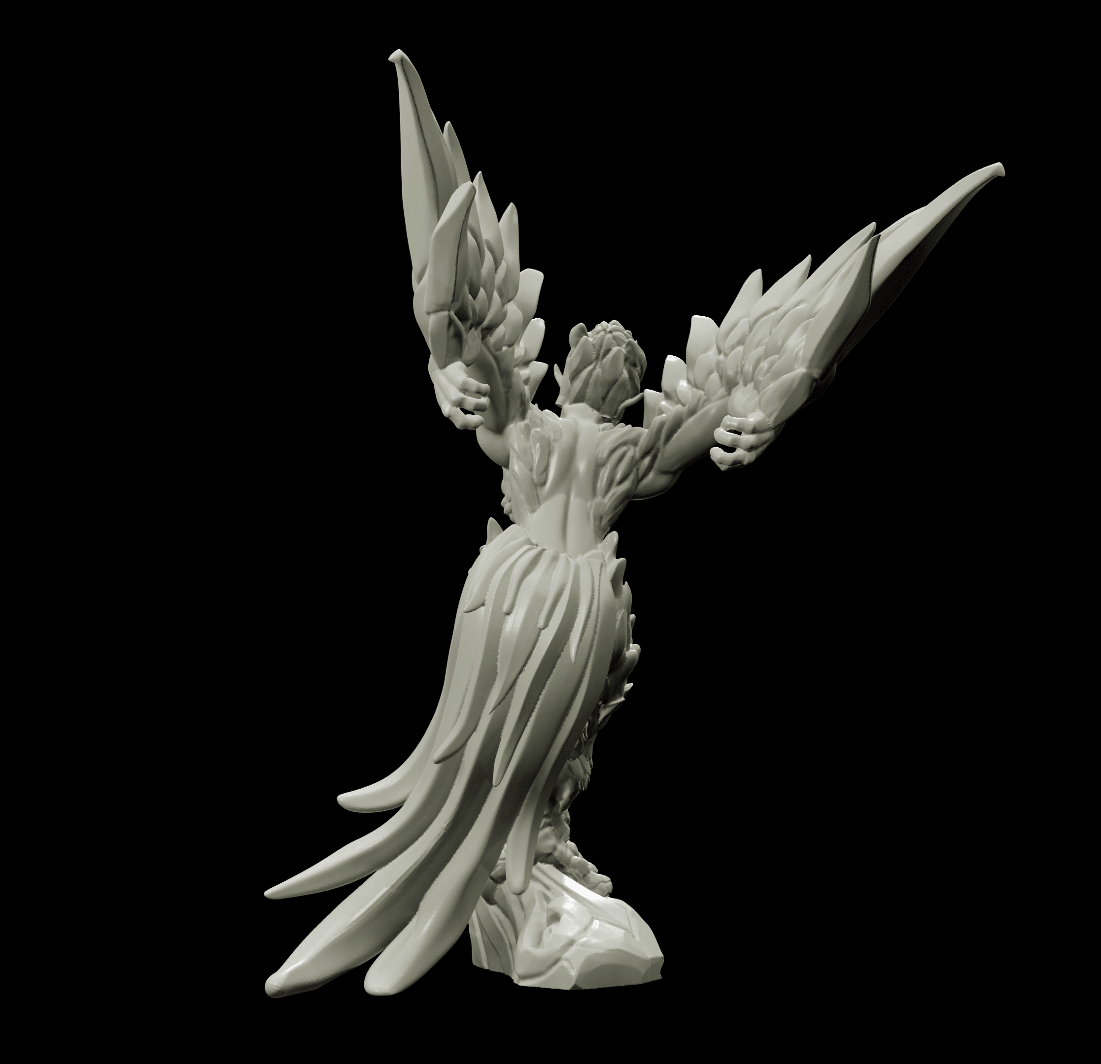 3D Printed Bestiary Vol. 4 Nafarrate - Harpy 32mm Ragnarok D&D