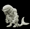 3D Printed Bestiary Vol. 4 Nafarrate - Jikax Killer Whale 32mm Ragnarok D&D