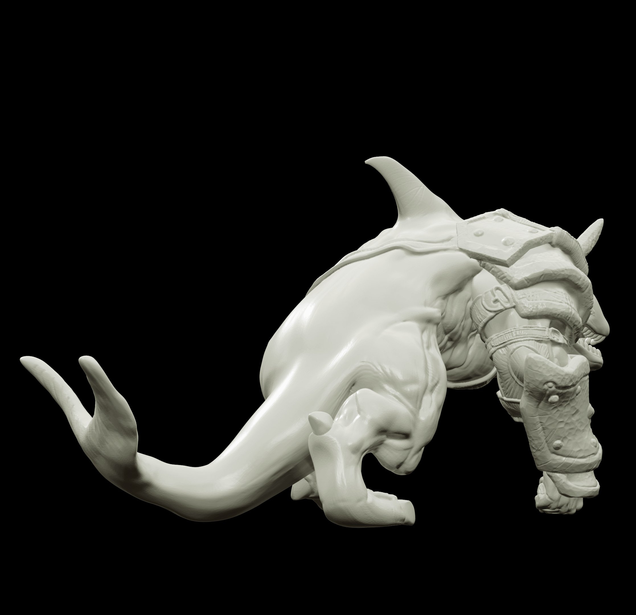 3D Printed Bestiary Vol. 4 Nafarrate - Jikax Killer Whale 32mm Ragnarok D&D
