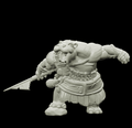 3D Printed Bestiary Vol. 4 Nafarrate - Kiboko Hippo Man 32mm Ragnarok D&D