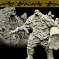 3D Printed Bestiary Vol. 4 Nafarrate - Serrath Shambling Mound 32mm Ragnarok D&D