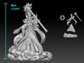 3D Printed Bestiary Vol. 5 Nafarrate - Amaterasu 32mm Ragnarok D&D