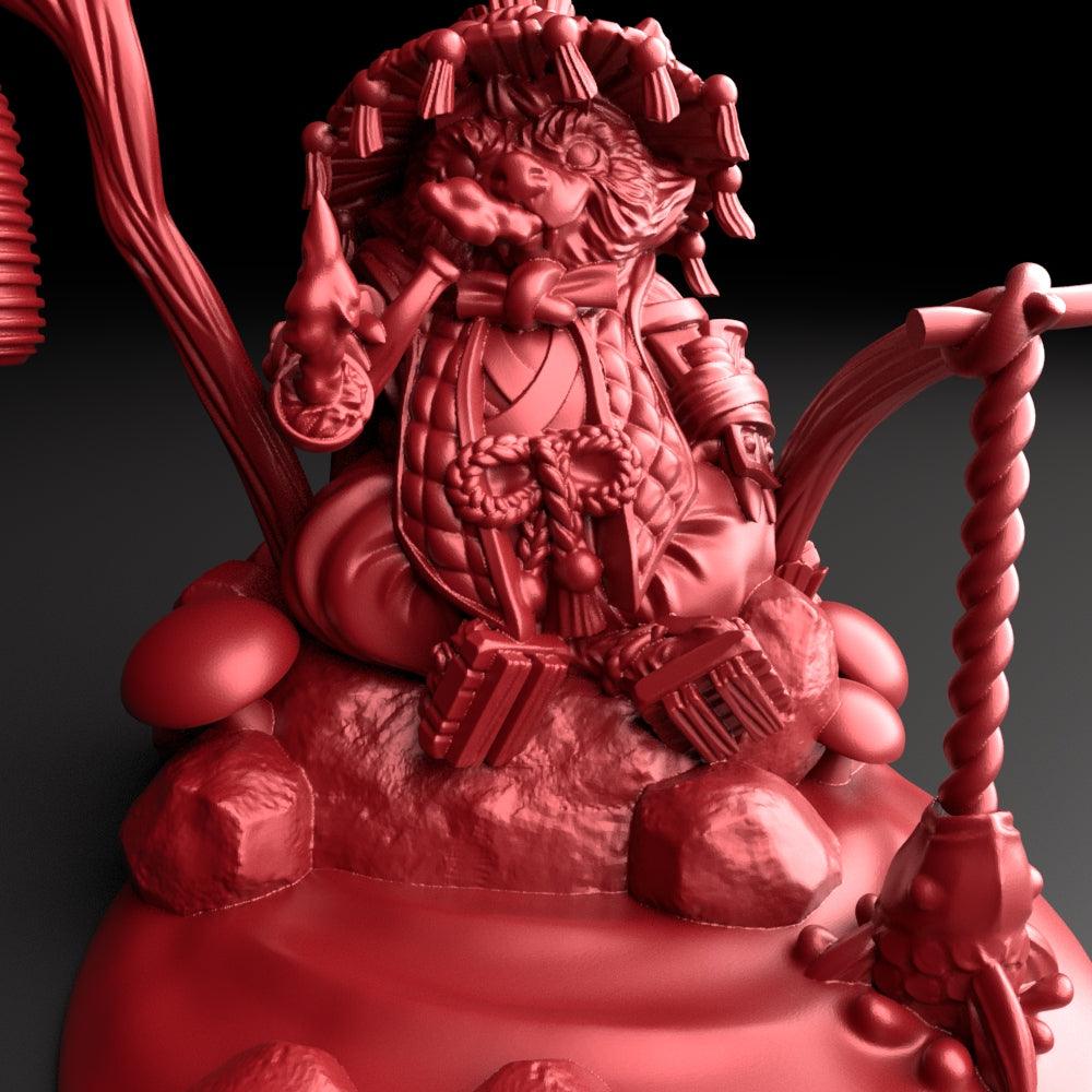 3D Printed Bestiary Vol. 5 Nafarrate Danzaburou - 32mm Ragnarok D&D