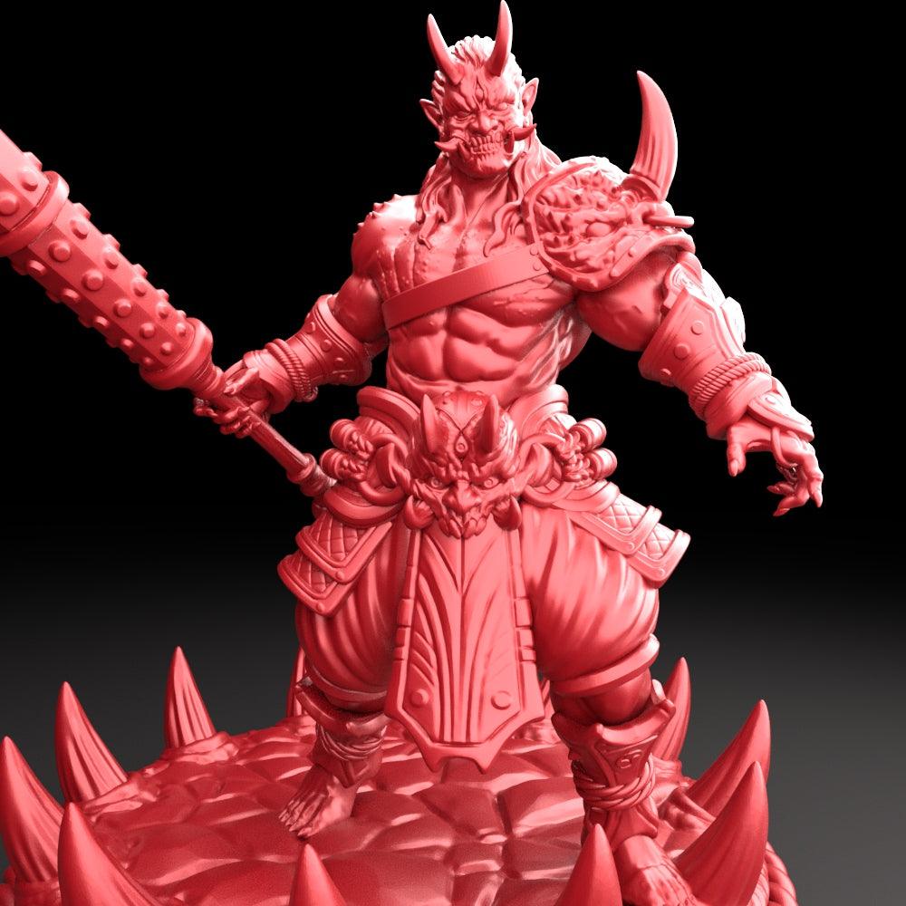 3D Printed Bestiary Vol. 5 Nafarrate - Oni 32mm Ragnarok D&D