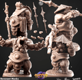 3D Printed Cast n Play 633 Revenant Monks Huppus, Space Mercenaries Set 28mm 32mm D&D