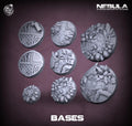 3D Printed Cast n Play Bases Nebula Origins 28mm 32mm D&D