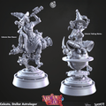 3D Printed Cast n Play Celeste Stellar Astrologer 28mm 32mm D&D