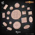 3D Printed Cast n Play Chateau Bases Royal Feast 28mm 32mm D&D