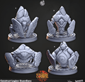 3D Printed Cast n Play Construct Legion Guardians Sorcerers Council 28mm 32mm D&D