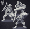 3D Printed Cast n Play - Deadly Canon Skeleton 28mm 32mm D&D