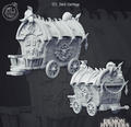 3D Printed Cast n Play Demon Hunters Carriage 28mm 32mm D&D
