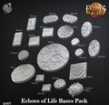 3D Printed Cast n Play Echoes of Life Bases Set 28mm 32mm D&D
