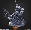 3D Printed Cast n Play Elder Seeker, Haurvat Sorcerers Council 28mm 32mm D&D
