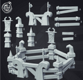 3D Printed Cast n Play - Fighting Pit 28mm 32mm D&D