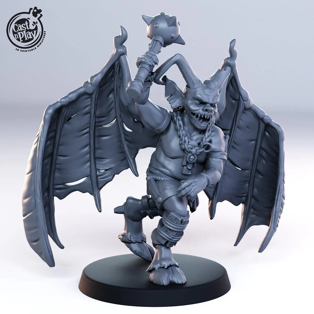 3D Printed Cast n Play Flying Minion 28mm 32mm D&D