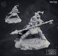 3D Printed Cast n Play Frostlands - Sakari Anyu  28mm 32mm D&D